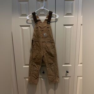 Youth small Carhartt insulated bibs.